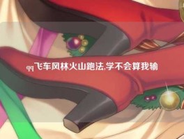 qq飞车风林火山跑法,学不会算我输